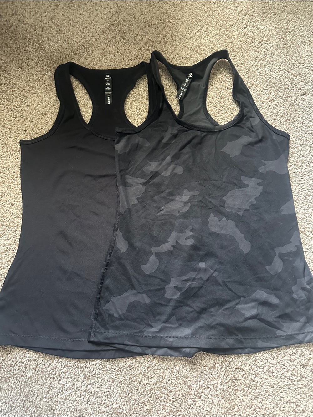 Women's Black Racerback Tank Top - Pack of 2